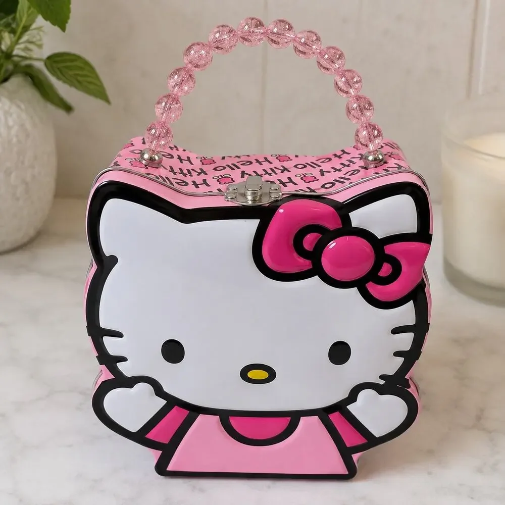 Hello Kitty, Sanrio Hello Kitty tin purse Hello Kitty handbag Sanrio collectible